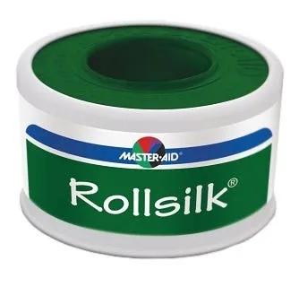 Master Aid Rollsilk Cerotto In Seta Bianco m 5x2,5 cm