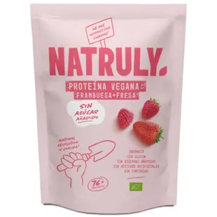 Natruly Proteína Vegana Fresa Bio 350 gr