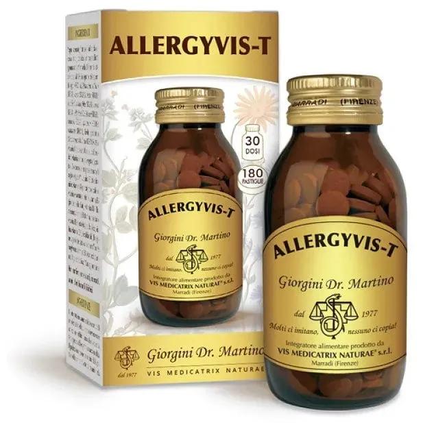 Dr. Giorgini Allergyvis T Integratore Benessere Gola 180 Pastiglie