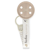 Suavinex Birdies Fabric Pacifier Clip with Double-Sided Design, Beige +0m