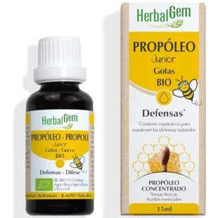 Herbal Gem Propolis Junior Broad Spectrum Organic 15 ml