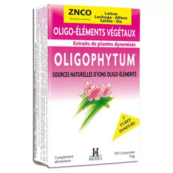 Holistica Oligophytum LNCO 300 comprimés