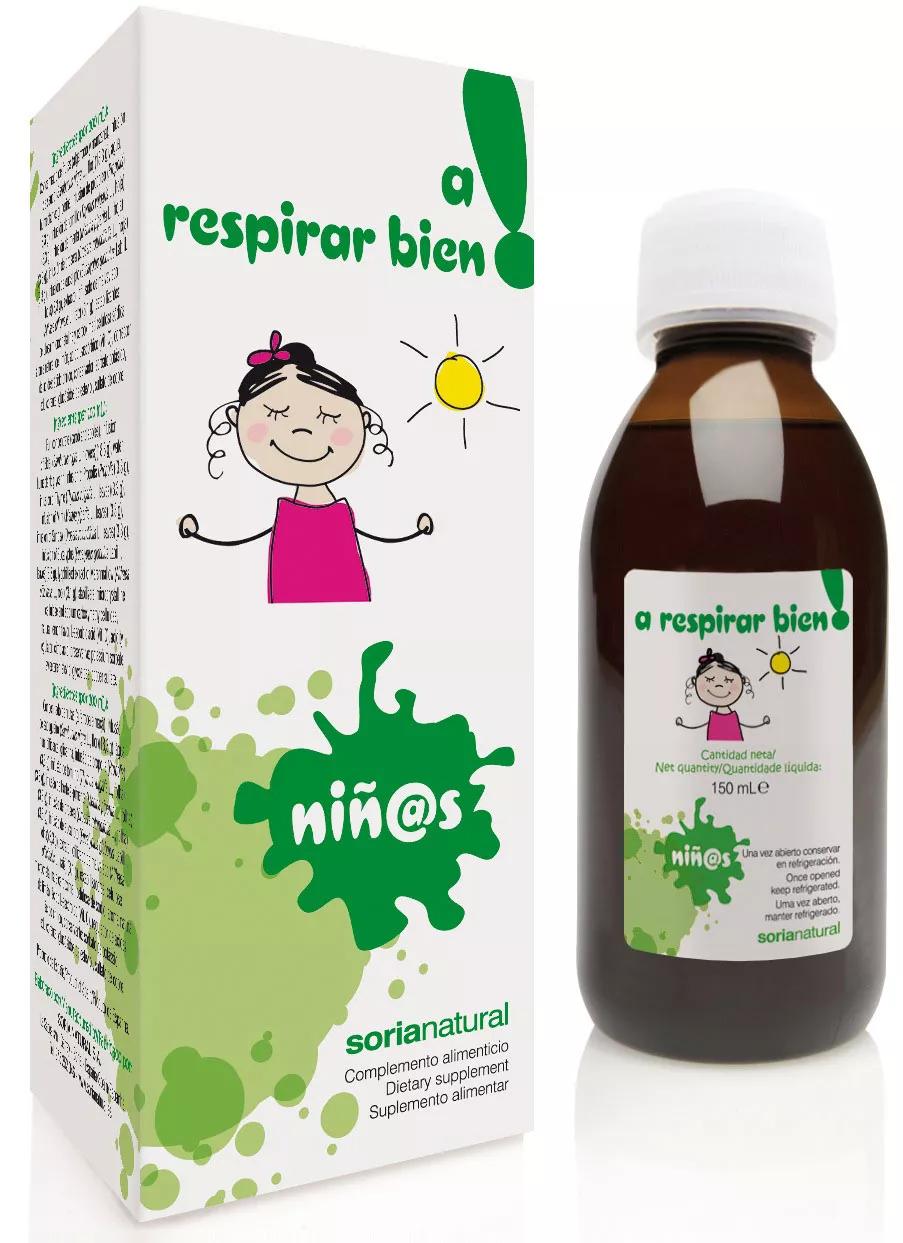 Soria Natural Xarope Para Respirar Bem Crianças 150 ml