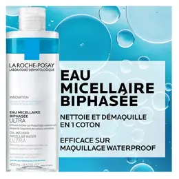 La Roche Posay Eau Micellaire Bi-Phasée Ultra 400ml