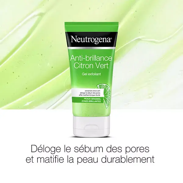 Neutrogena Anti-brillance Citron vert Gel Exfoliant 150ml