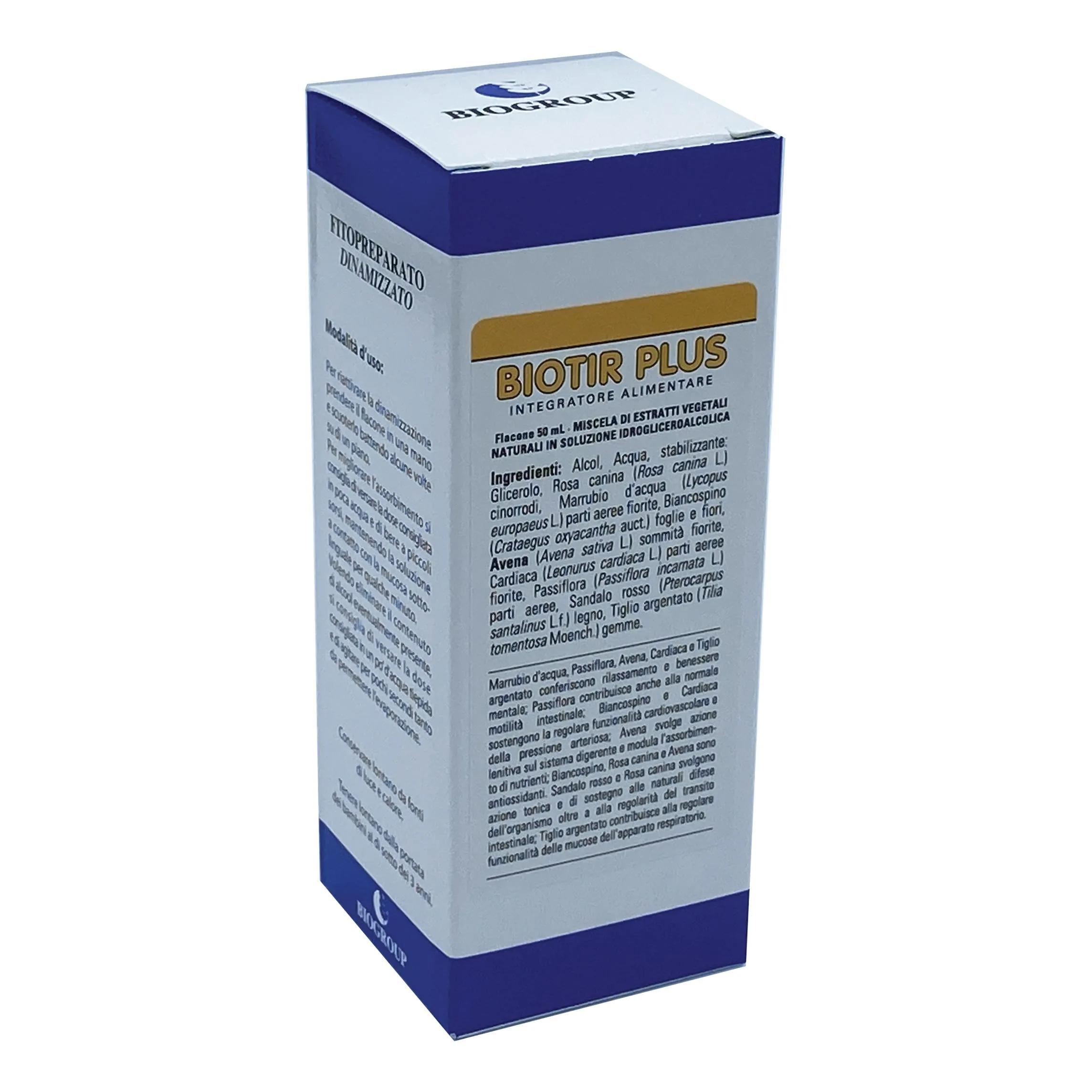 Biotir Plis Soluzione Idroalcolica Benessere Respiratorio 50 ml