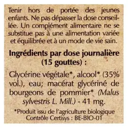 Herbalgem Macérat Concentré Pommier Bio 30ml