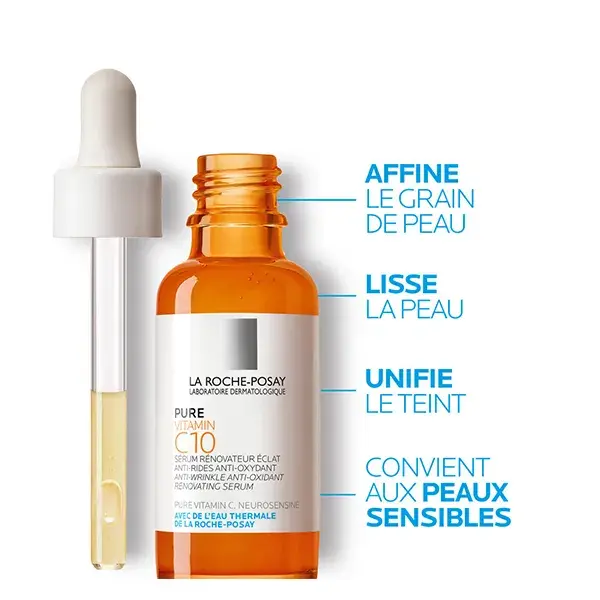 La Roche Posay Pure Vitamine C10 Sérum Rénovateur Éclat 30ml