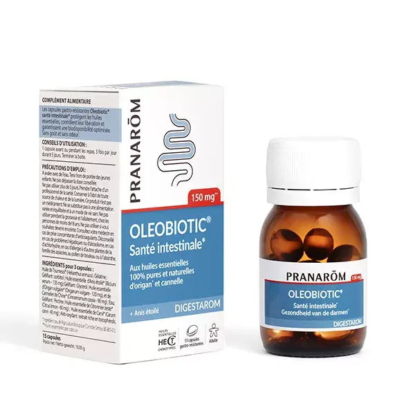 Pranarom Digestarom Oleobiotic 15 Caps