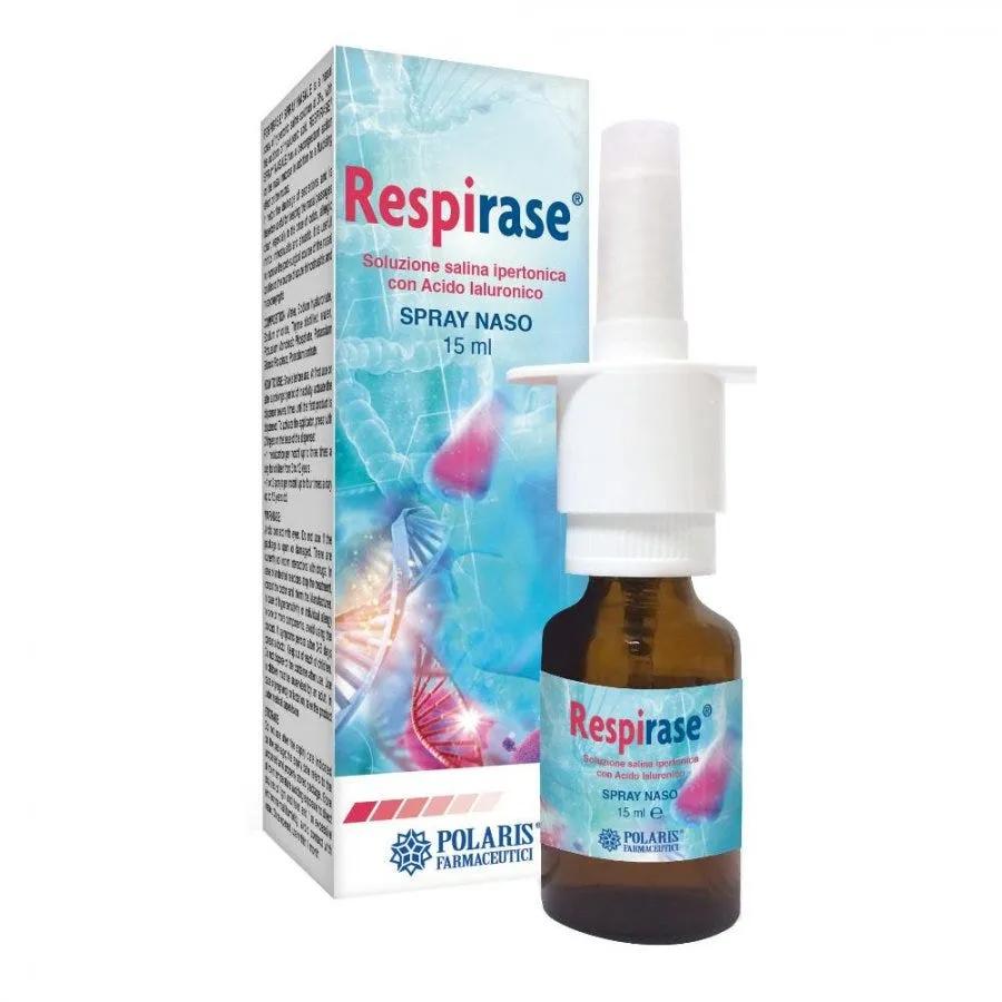 Respirase Spray Naso Soluzione Salina Ipertonica 15 ml