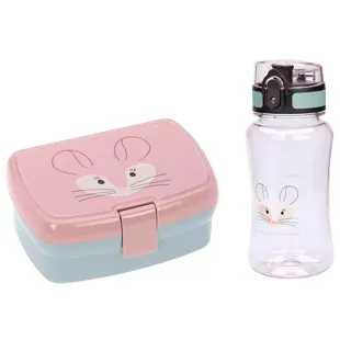 Laessig Lunch Box + Chinchilla Bottle 460 ml