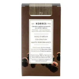 Korres Capillaire Coloration Permanente Blond Cendré 7.1