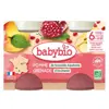 Babybio Fruits Pot Pomme Grenade +6m Bio 2 x 130g
