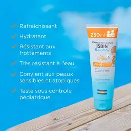 ISDIN Fotoprotector Gel Cream Pediatrics Crème Solaire Corps pour Enfants SPF50 250ml