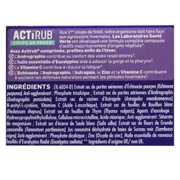 Santé Verte ActiRub 15 comprimés