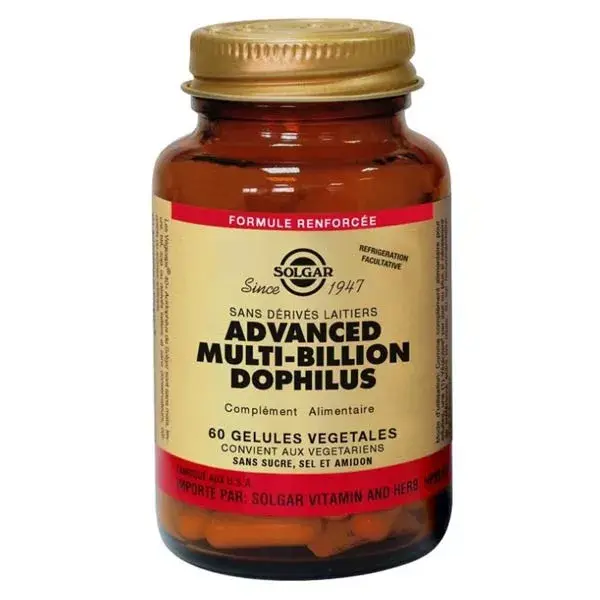 Solgar Advanced Multi-Billion Dophilus Integratore Alimentare 60 capsule vegetali