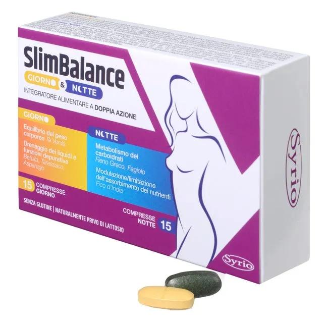 Slim Balance Giorno Notte Integratore Depurativo 30 Compresse