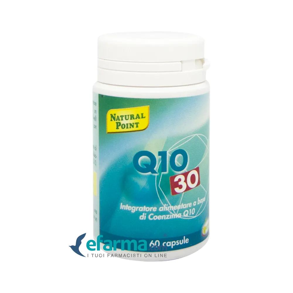 Natural Point Coenzima Q10 30 Integratore Antiossidante 60 Capsule