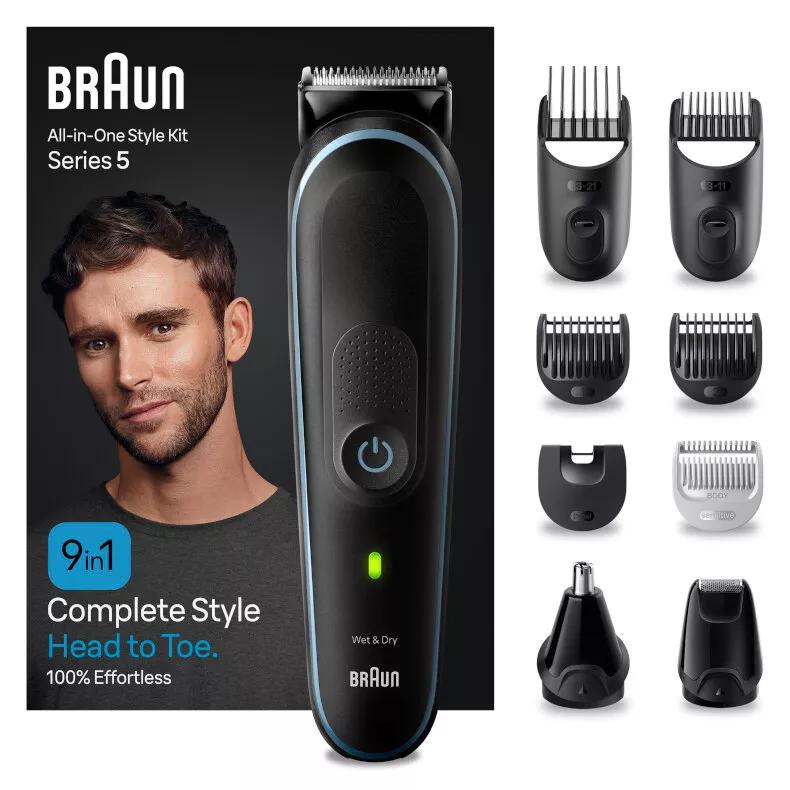 Braun MGK5411 Recortadora todo En Uno Series 5 Kit 9 En 1