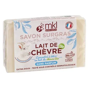 MKL Green Nature Lait de Chèvre Sapone Ultra Ricco Neutro 100g