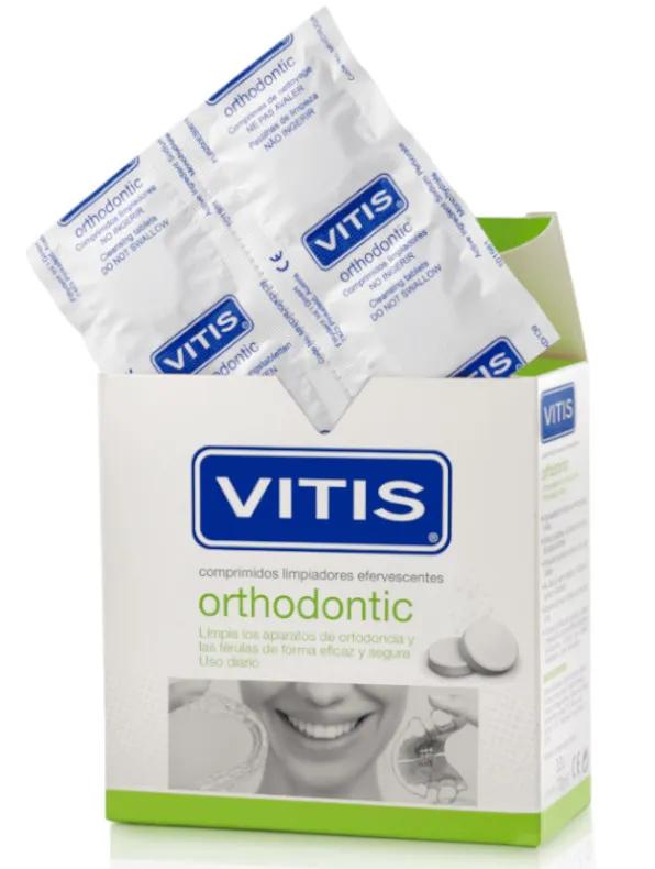 Vitis Kieferorthopädische Reinigungs-Brausetabletten 32Uds