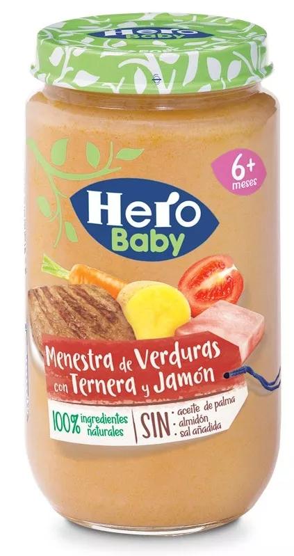 Hero Baby guiso de Verdura com Vitela e Fiambre 235gr