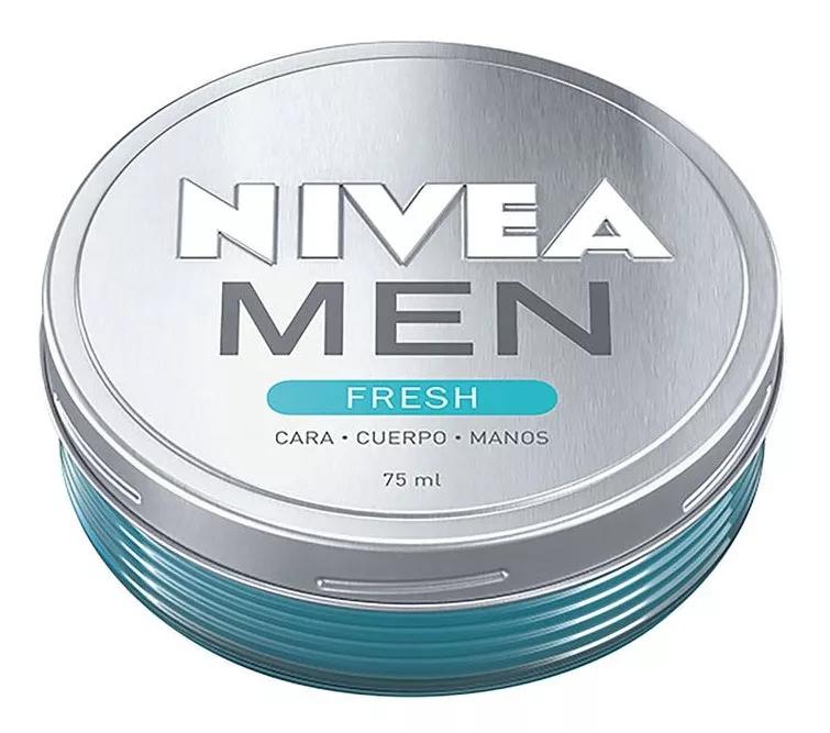 Nivea Men Fresh Creme Gel Facial Hidratante 75 ml