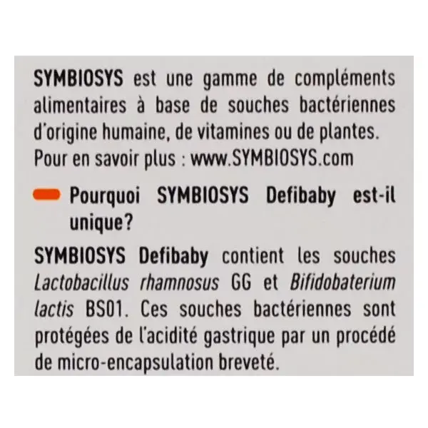 Symbiosys Defibaby Infant Set of 2 x 8ml