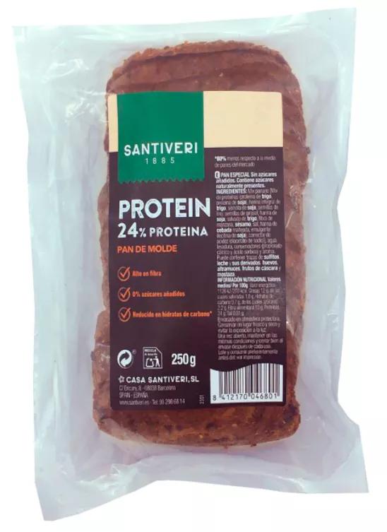 Santiveri Pão de Forma Proteico 24% Proteína 250 gr