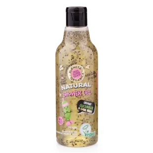Skin Super Good Natural Organic Cucumber and Basil Shower Gel 250ml