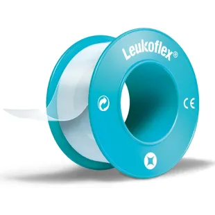 Leukoflex Transparent Tape, 2.5cm x 5m