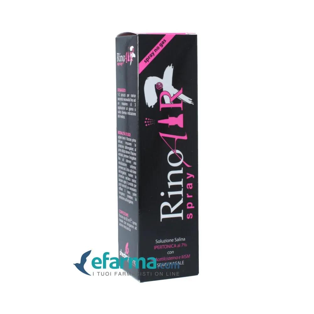 Rinoair 7% Spray Nasale Ipertonico Decongestionante 50 ml