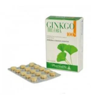 Pharma Life Ginkgo Biloba 100% Integratore Per Il Microcircolo 60 Compresse