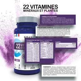 Granions 22 Vitamines Défenses Immunitaires 90 comprimés