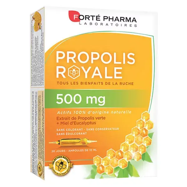 Forte Pharma Propolis 500 - 20 vials 