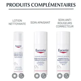 Eucerin Ultra Sensible Soin Apaisant Peaux Normales à Mixtes 50ml