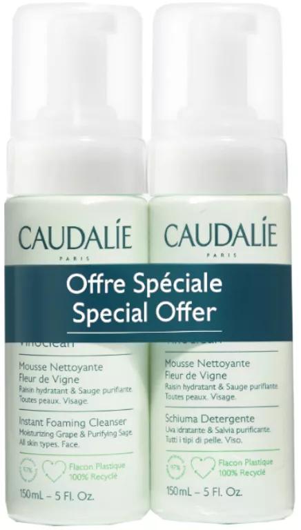 Caudalie Vinoclean Duo Espuma de Limpeza 2x150 ml