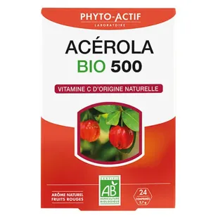 Phyto Actif Acerola Bio 500 24 compresse