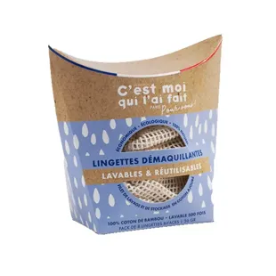 Diet World C'est Moi Qui l'ai Fait Salviettine Lavabili + Rete di Lavaggio 8 pezzi