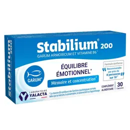 Yalacta Stabilium 200 30 capsules