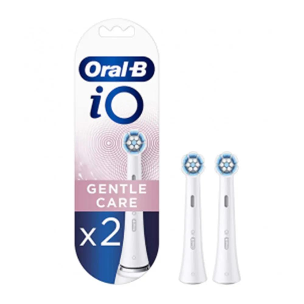 Oral-B Testine Di Ricambio Io Gentle Care Bianche 2 Pezzi