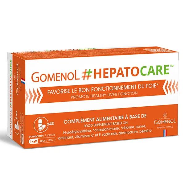 GOMENOL + GOMENOL HEPATOCARE Boite 40 comprimés | Atida | Santédiscount