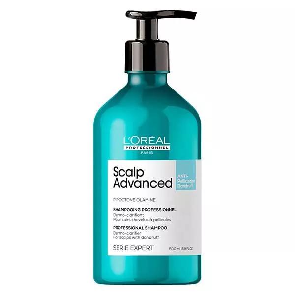 L'Oréal Professionnel Serie Expert Scalp Advanced champú anticaspa dermoclarificante 500ml