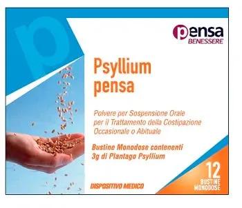 Pensa Pharma Psyllium Polvere Per Costipazione 12 Bustine 3 g