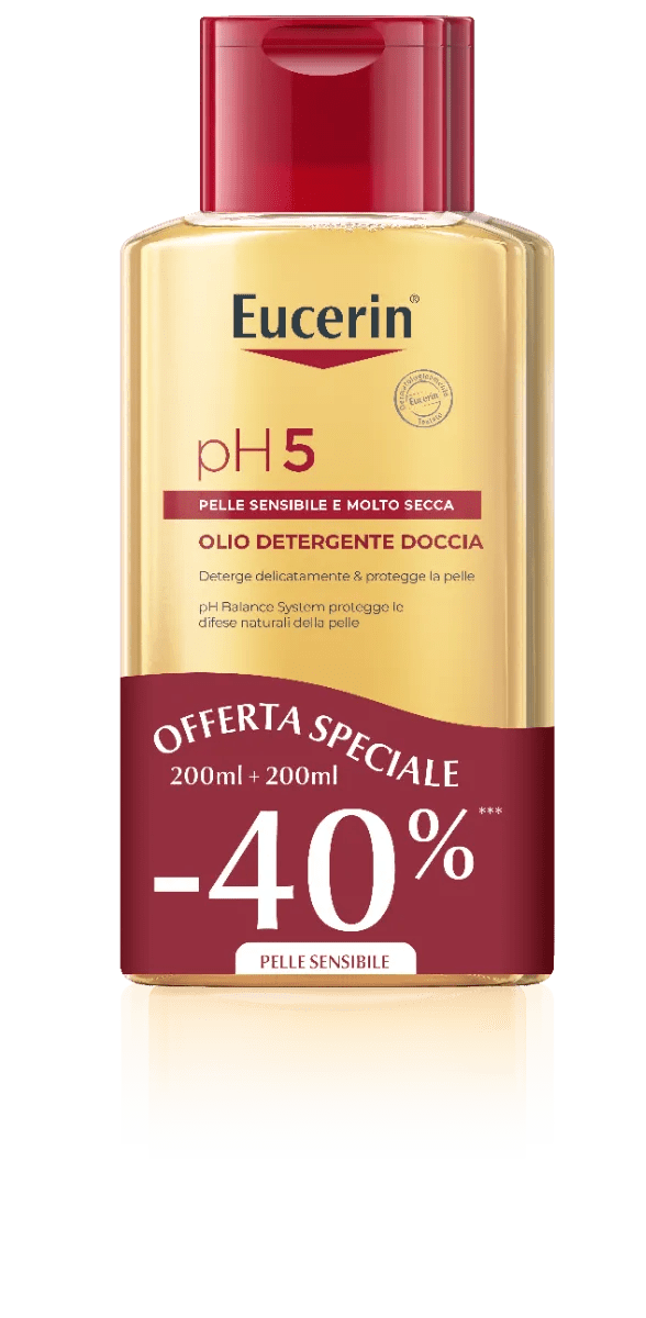 Eucerin pH5 Olio Doccia PROMO BIPACCO 2x200 ml