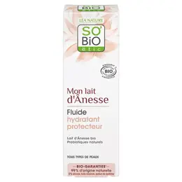 So'Bio Étic Mon Lait d'Ânesse Fluide Hydratant Protecteur Bio 50ml