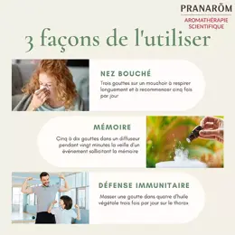 Pranarom Huile Essentielle Eucalyptus Radié 10ml