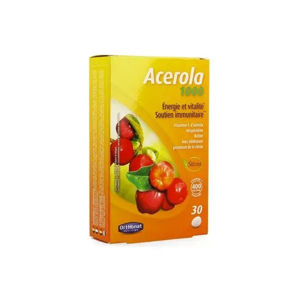 Orthonat Acerola 1000 30 comprimés