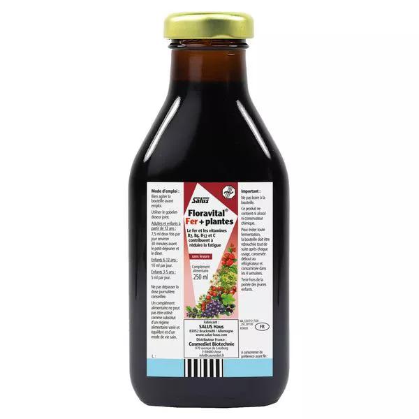 Salus Rinforzante Floravital Ferro + Piante Integratore Alimentare 250ml
