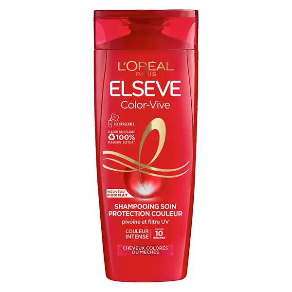 L'Oréal Paris Elseve Color-Vive Shampooing Soin Cheveux Colorés 350ml